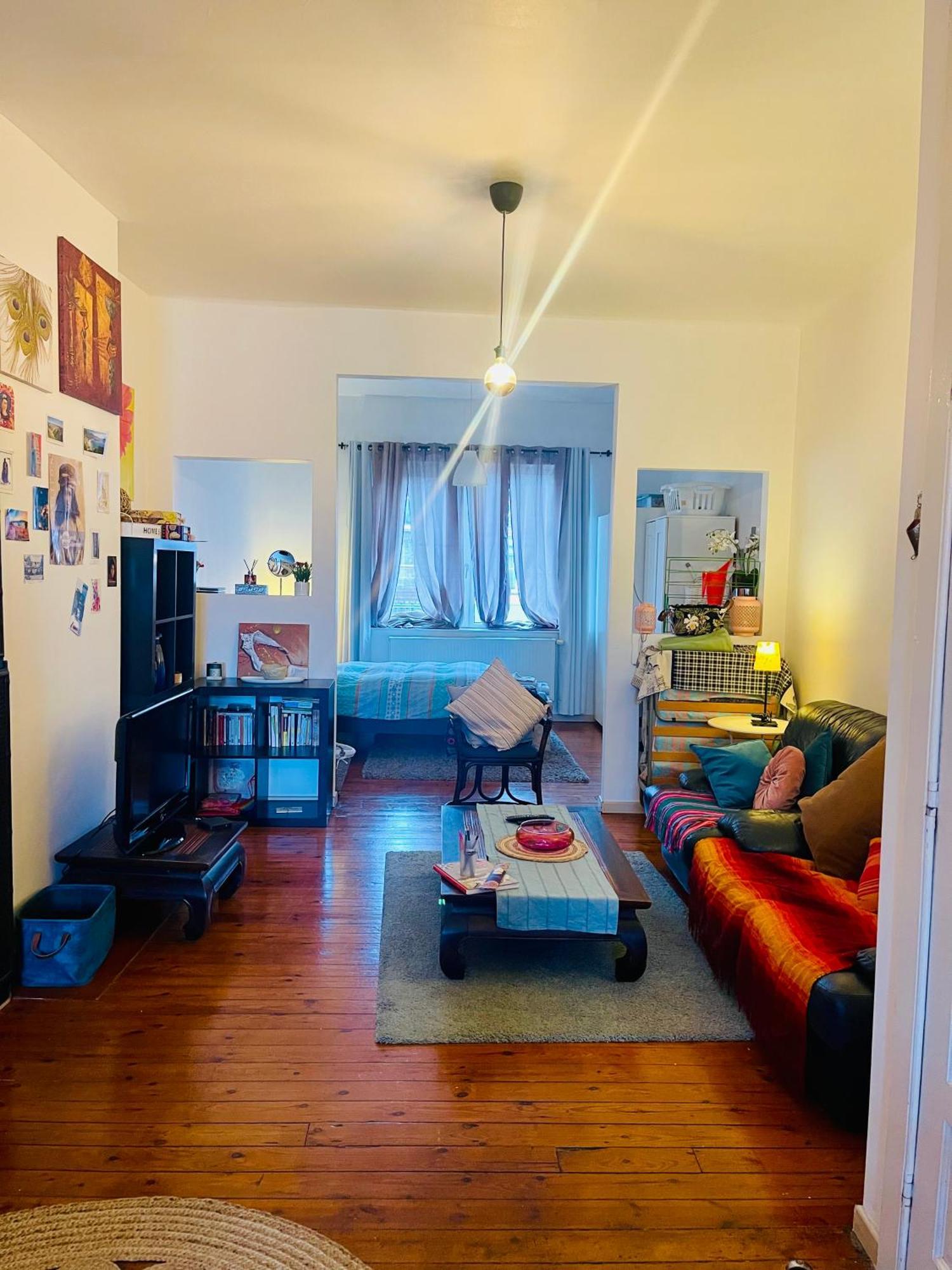 Quiet And Colorfull Flat In The Center City Of Брюксел Екстериор снимка